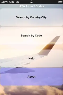 Airport Codes (IATA) android App screenshot 4